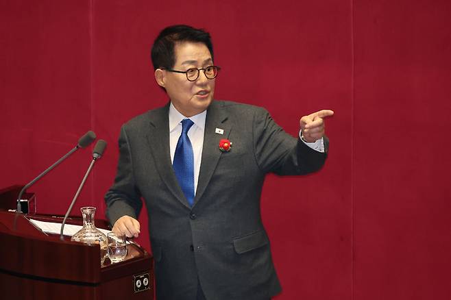 박지원 더불어민주당 의원. [뉴시스]