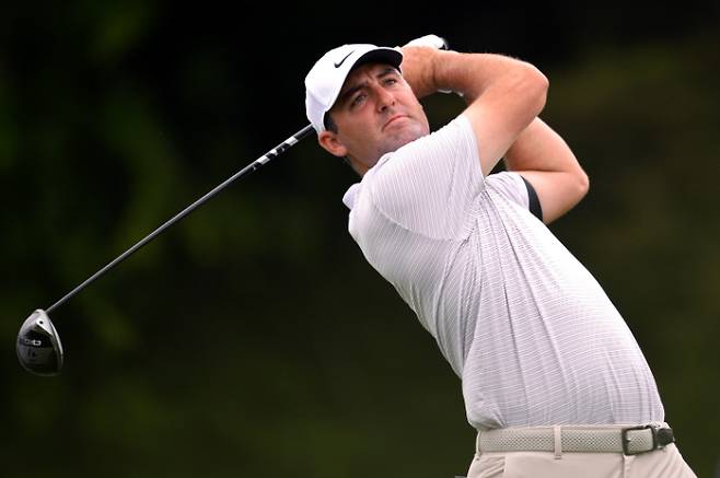 스코티 셰플러. Getty Images for THE CJ CUP Byron Nelson