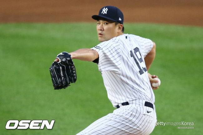 [사진] 뉴욕 양키스 시절 다나카 마사히로. ⓒGettyimages(무단전재 및 재배포 금지)
