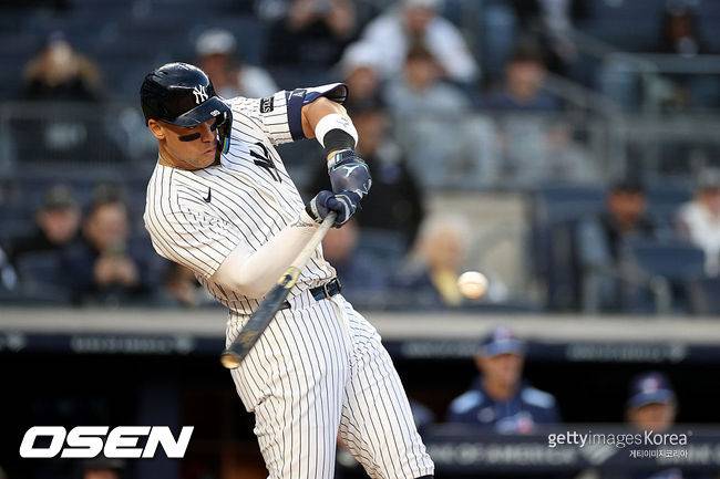 [사진] 뉴욕 양키스 애런 저지. ⓒGettyimages(무단전재 및 재배포 금지)