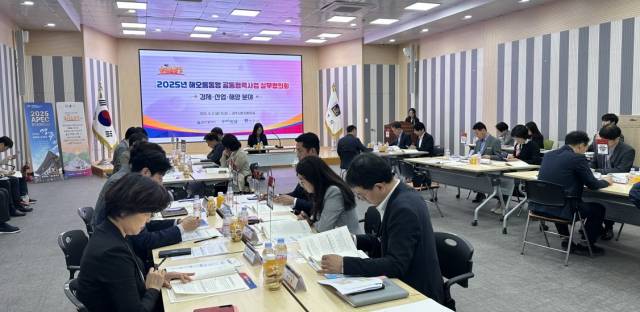 ▲포항, 울산, 경주시 해오름동맹광역추진단이 2일 ‘2025년 상반기 해오름동맹 분야별 실무협의회’를 열고 있다. ⓒ포항시 제공