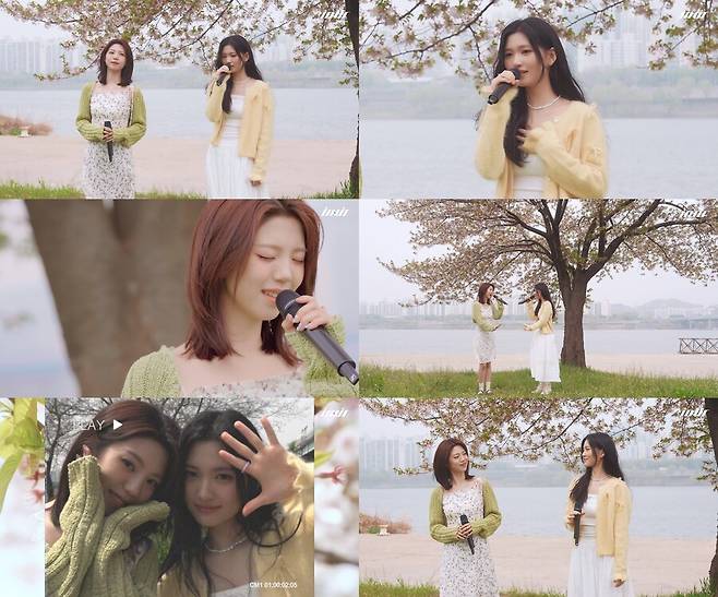 ▲ 나영주, 이송현. 제공|&nbsp;이닛엔터테인먼트
