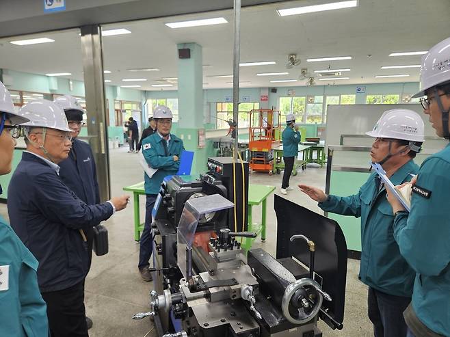 특성화고 실습실 안전 점검 [대구시교육청 제공.재판매 및 DB 금지]