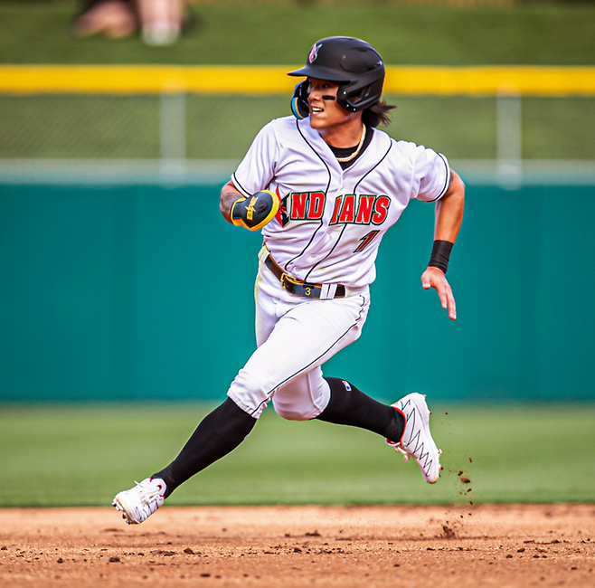 (피츠버그 산하 마이너리그 트리플 A 팀(인디애나폴리스 인디언스)에서 뛰고 있는 배지환)