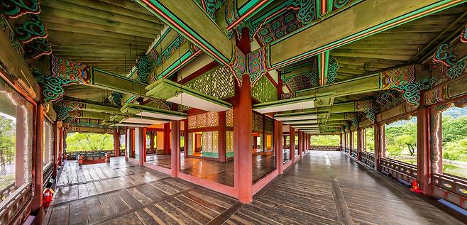 경복궁 경회루 내부(국가유산청 제공)