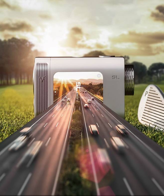 보이스캐디_오토핀 레이저 거리측정기 SL mini.보이스캐디 제공