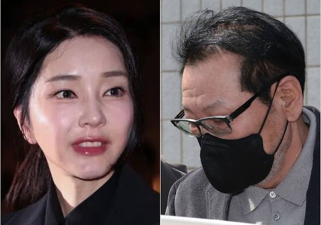 김건희, 무속인 ‘건진법사’ 전성배. 연합뉴스