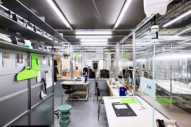 매장 내 MOL 프로젝트를 진행하는 공간. 사진=이승재 기자