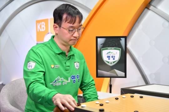 영암을 챔프전으로 이끈 맏형 조한승 9단. 사진[연합뉴스]