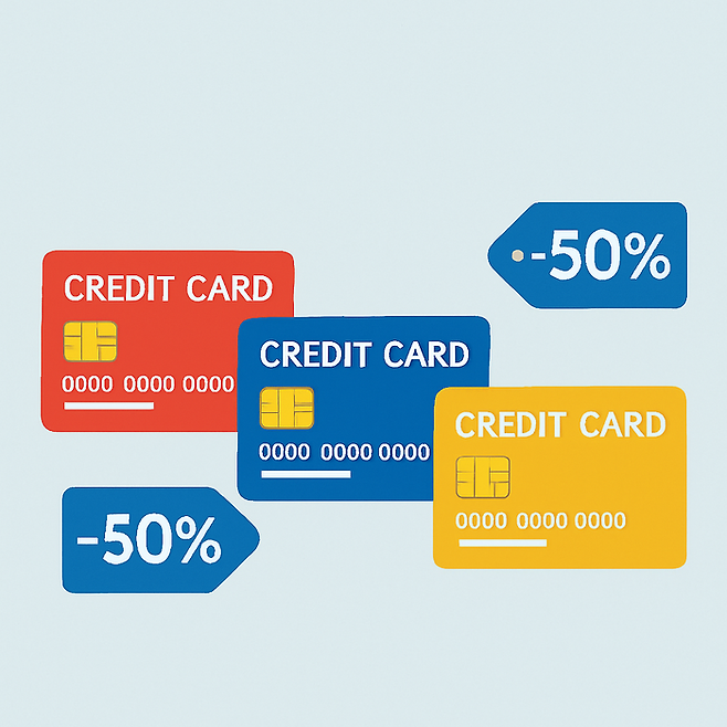 카드사의 인공지능 구독 결제 서비스 할인 이벤트와 관련해 챗GPT가 제작한 이미지 <챗GPT>