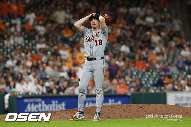 [사진] 디트로이트 타이거즈 마에다 겐타. ⓒGettyimages(무단전재 및 재배포 금지)