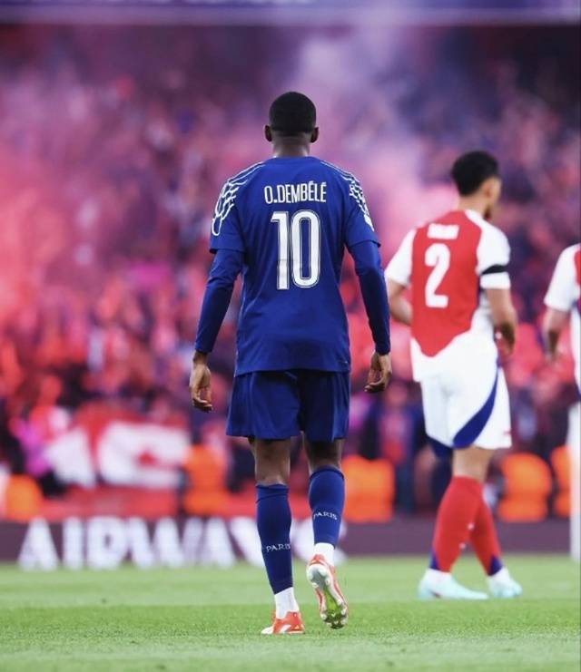 우스망 뎀벨레. /사진=PSG SNS