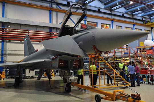 독일의 타이푼 제조 공장