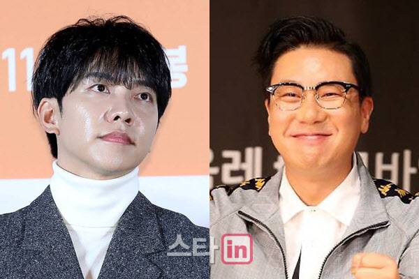 이승기(왼쪽)와 이상민(사진=이데일리 DB)