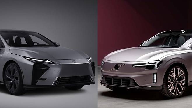 사진 : 렉서스 ES 풀체인지, 볼보 ES90