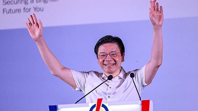 로렌스 웡 싱가포르 총리는 작년에 PAP 당 대표가 됐다