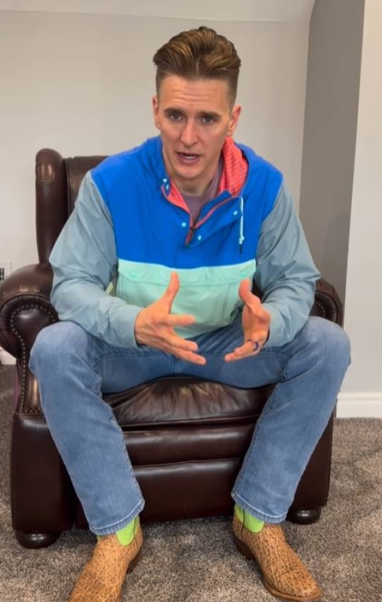 데이비드 뷰캐넌이 삼성팬에게 작별 인사를 하는 모습. 애슐리 뷰캐넌 SNS 캡처