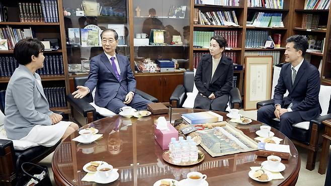 사진 한덕수 캠프