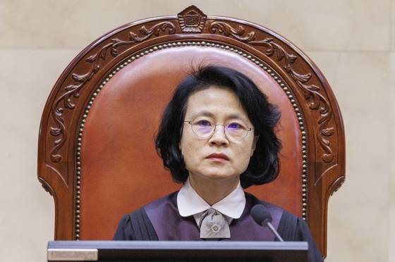 오경미 대법관은 1일 이재명 더불어민주당 대선 후보의 공직선거법 사건에서 소수 의견으로 무죄를 주장했다. 연합뉴스