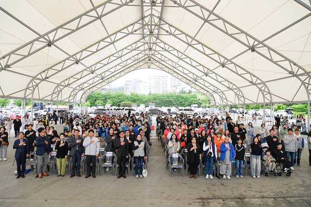 ▲ 제103회 어린이날을 맞아 최근 원주 댄싱공연장과 젊음의 광장에서 원주어린이날큰잔치가 펼쳐졌다.