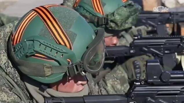 러 쿠르스크 전투 훈련하는 북한군. 블라디미르 솔로비요프 텔레그램 캡처