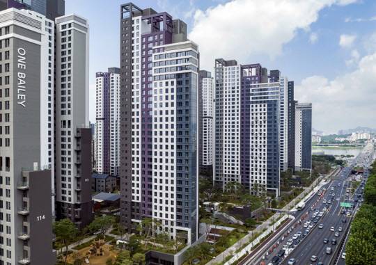 래미안 원베일리 전경. 문화일보 자료사진