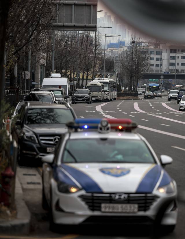경찰차. 뉴시스
