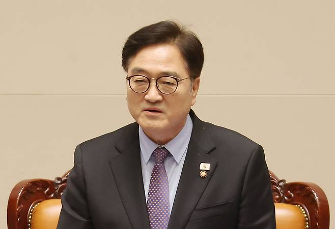 우원식 국회의장. [연합]