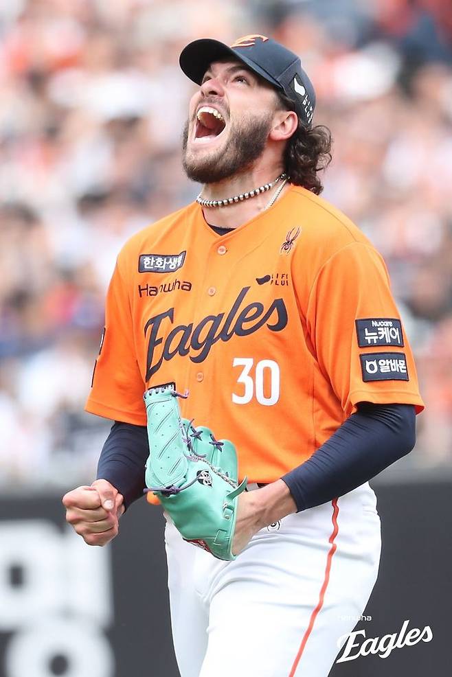 [서울=뉴시스] 프로야구 한화 이글스의 코디 폰세. (사진 = 한화 이글스 제공) *재판매 및 DB 금지