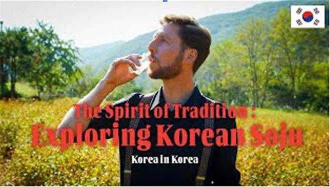 [안동=뉴시스]  보이소 TV의 'The Spirit of Tradition: Korean Soju' 영상. (사진=경북도 제공) 2025.05.04 photo@newsis.com *재판매 및 DB 금지