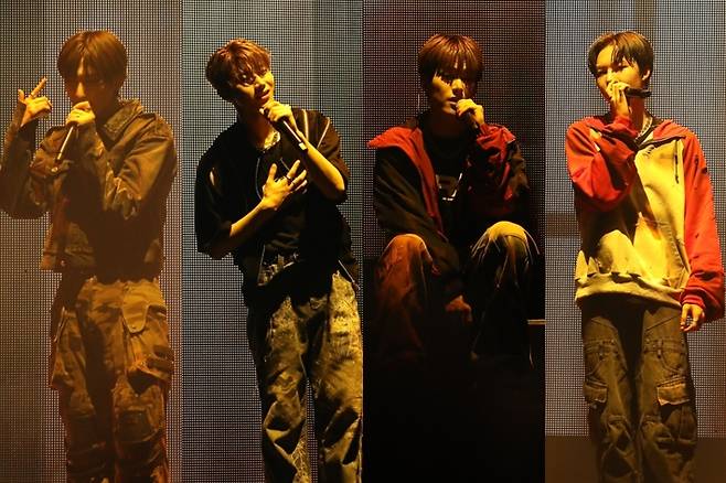 왼쪽부터 싸이커스 세은, 현우, 진식, 정훈. KQ엔터테인먼트 제공