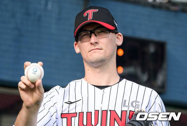 LG 트윈스 코엔 윈. /OSEN DB
