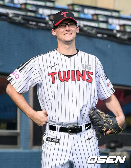 LG 트윈스 코엔 윈. /OSEN DB