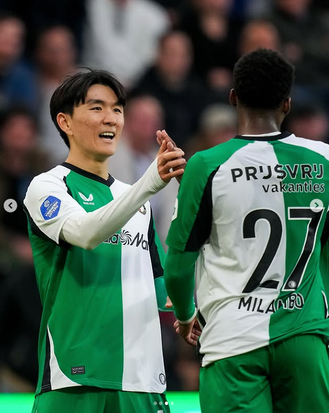 페예노르트 인스타그램 캡처