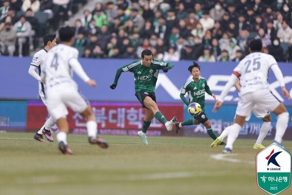 ▲ 송민규는 올 시즌 FC서울전에서 리그 첫 골을 넣었다. 아시아 축구연맹 챔피언스리그2(ACL2)에서 넣기는 했지만, 리그 골이 더 절실했다. ⓒ한국프로축구연맹