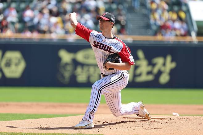 ▲ LG 대체 외국인 선수 코엔 윈 ⓒ LG 트윈스