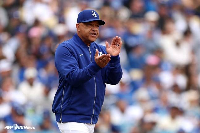 로버츠 감독. /AFPBBNews=뉴스1