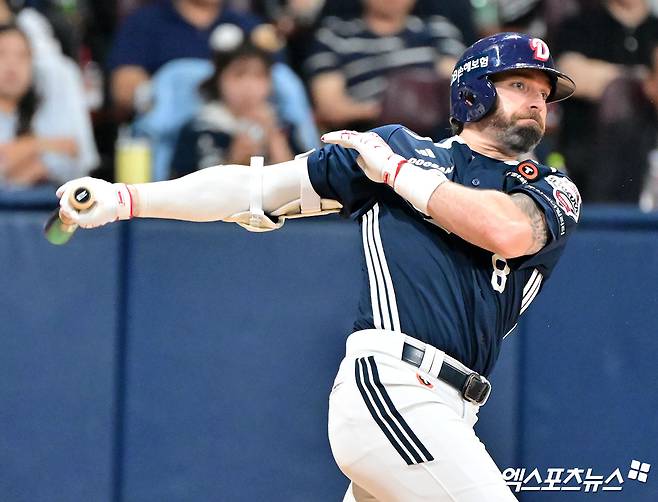 두산 베어스 제이크 케이브. 엑스포츠뉴스 DB