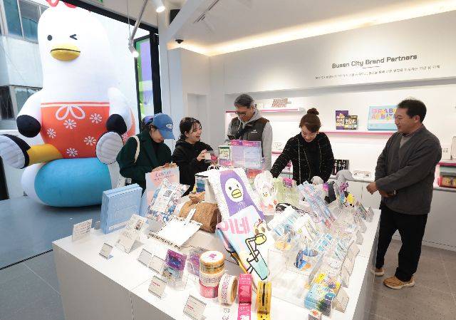 부산 중구 광복로의 부산 브랜드숍