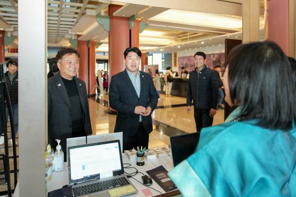 APEC SOM1 자원봉사자 격려 방문