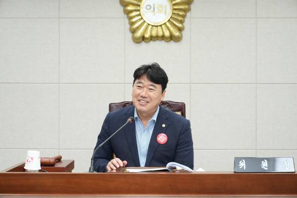 제283회 경주시의회 임시회 제2차 본회의 진행