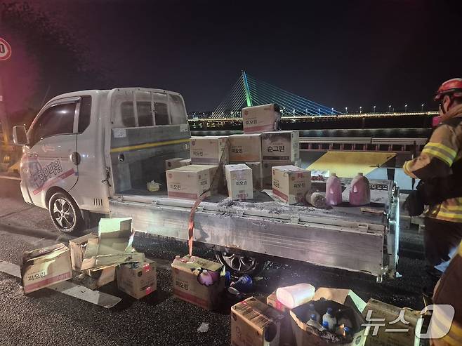 화재 차량 사진.(서울시 제공)