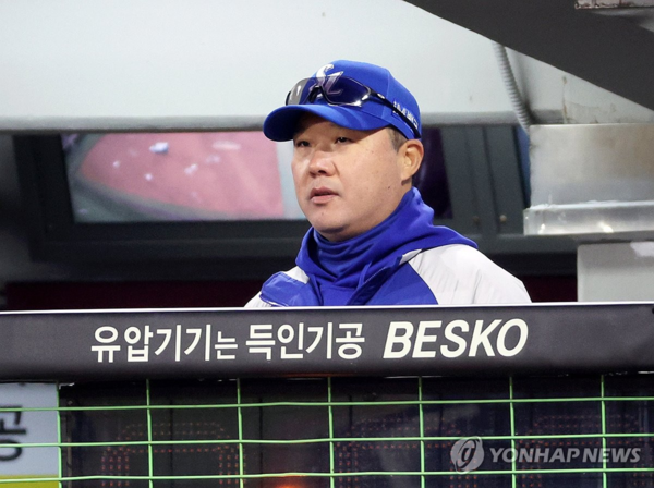 박진만 감독. ⓒ연합뉴스