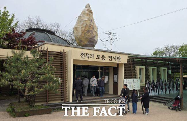 전곡리 유적지 토층 전시관 /연천=김동선 기자