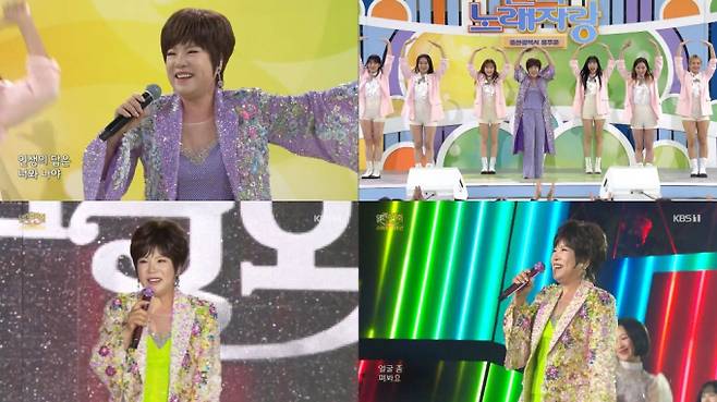김연자, ‘전국노래자랑’→’열린음악회’까지 떼창 부른 ‘열광의 무대’ (제공: KBS 1TV '전국노래자랑', KBS 1TV '열린음악회')