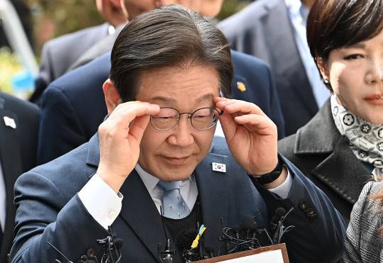 이재명 더불어민주당 대선후보. 연합뉴스.