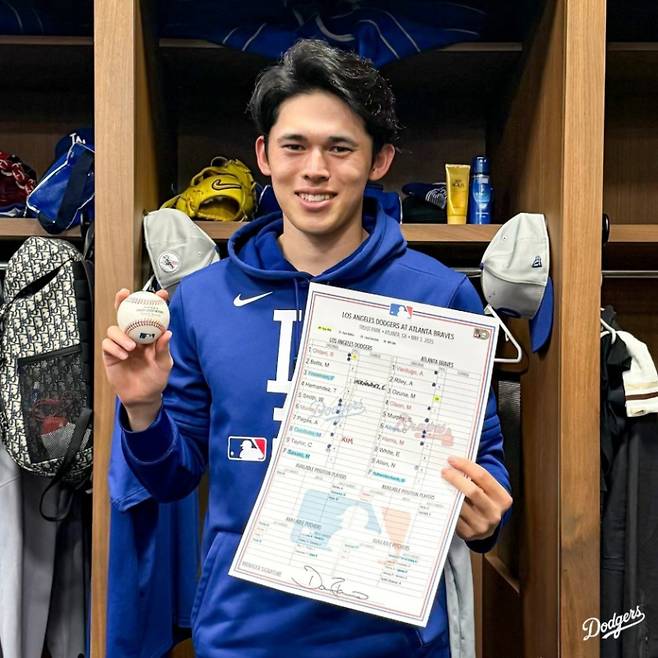 LA 다저스 SNS 캡처