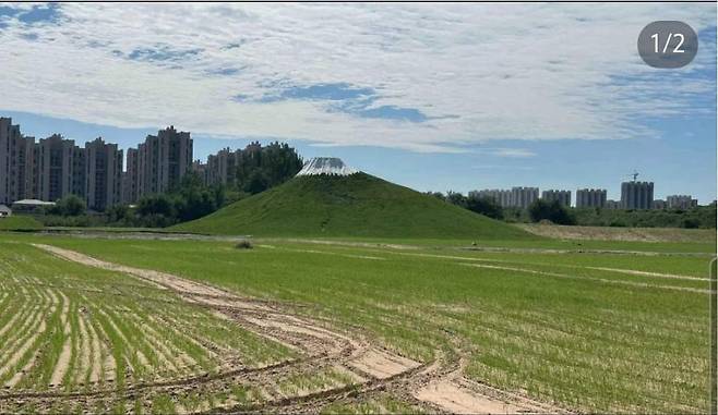 샤오훙슈에 올라온 랑팡 후지산 사진