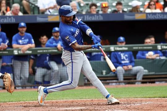 캔자스시티 내야수 마이켈 가르시아. 사진[AP=연합뉴스]