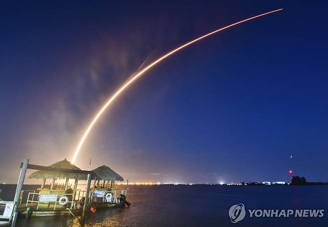 스타링크 발사 모습. 로이터 연합